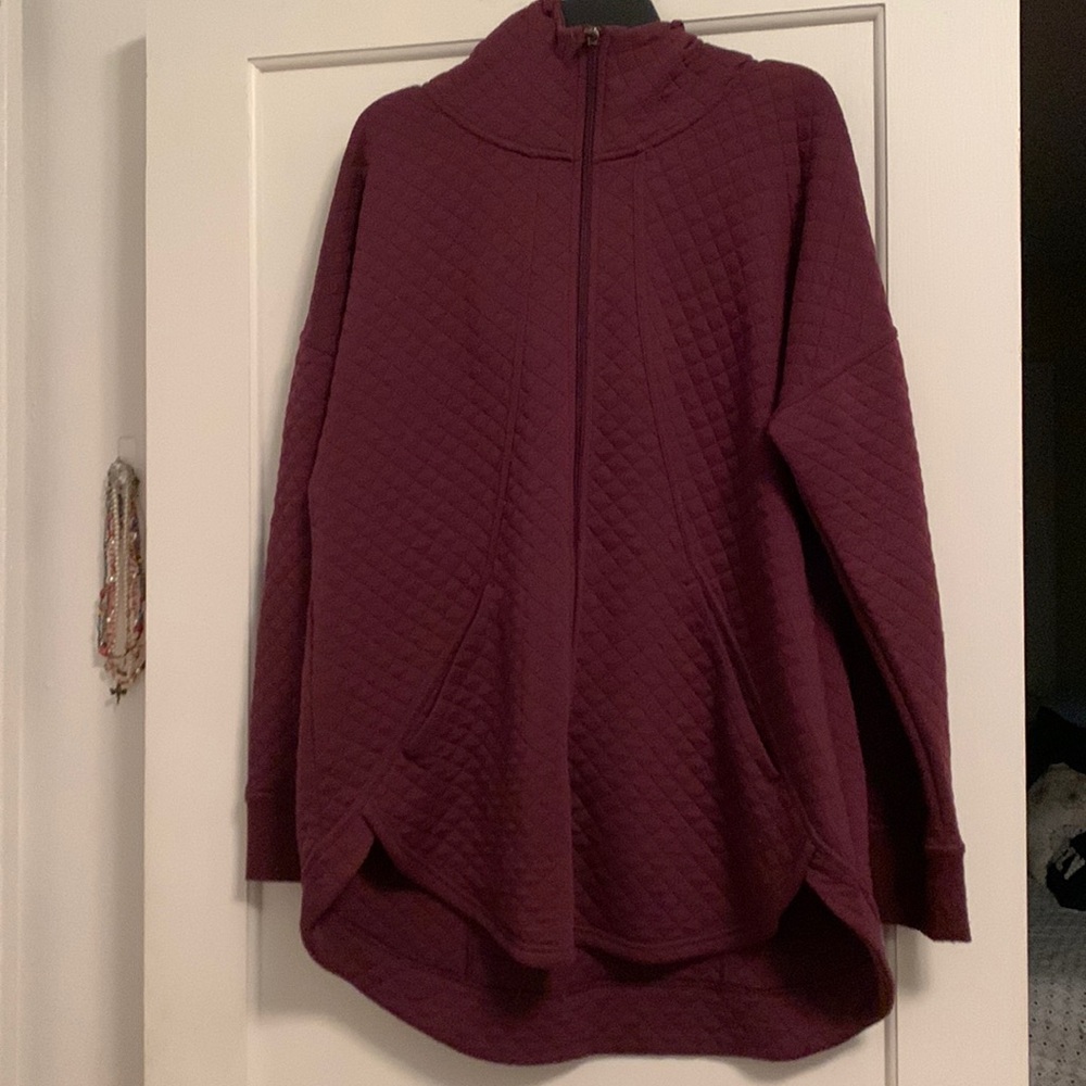 Athletic Works Quilted Hoodie Jacket-Size 2XL